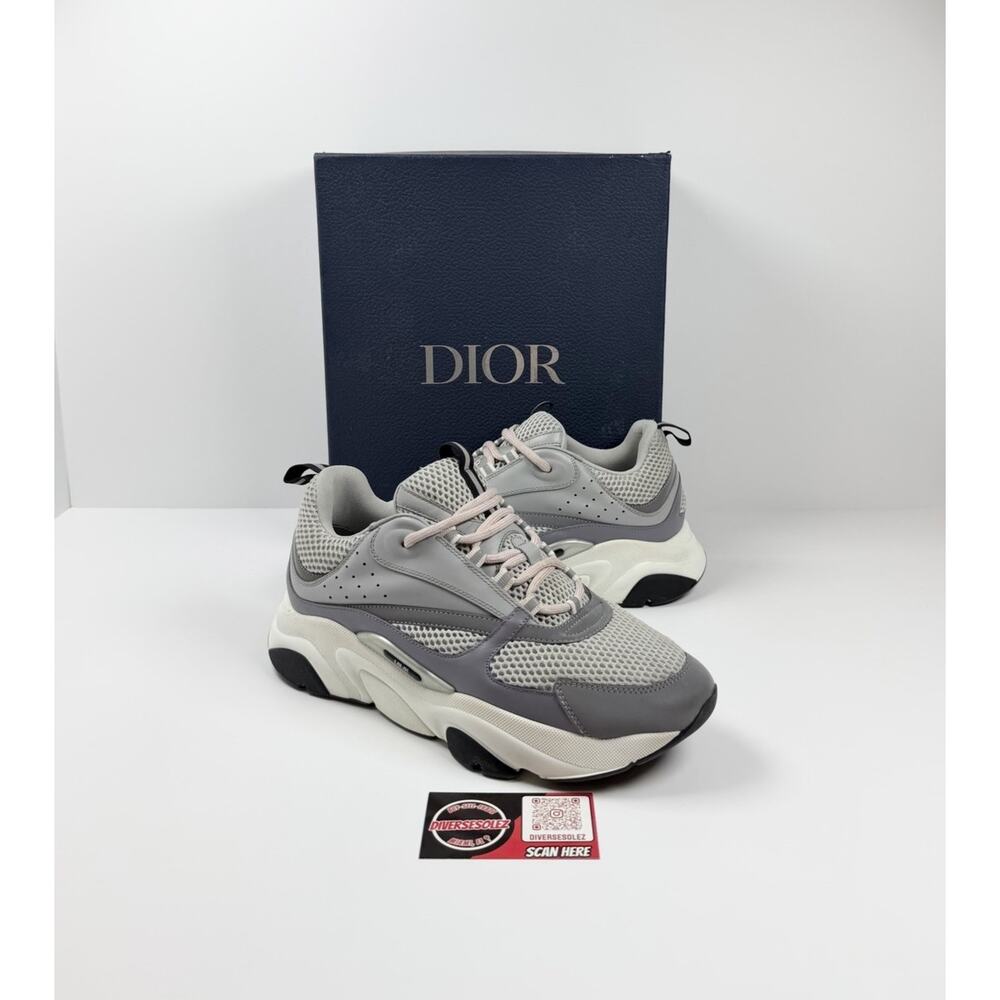 Size 44EU/11US- Dior B22 Grey Sneakers RETAIL $1.2K!